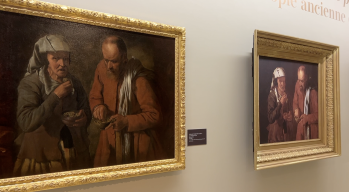 La copie d'époque du tableau 