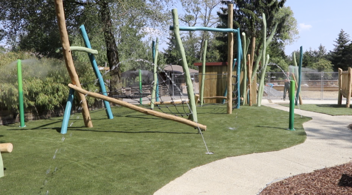 Le Zoo d’Amnéville ouvre une nouvelle aire de jeu rafraîchissante