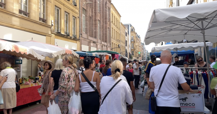 La grande braderie de Metz.