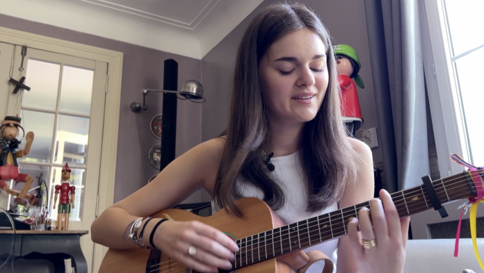 Lou-Agathe, en finale de The Voice Kids 2023