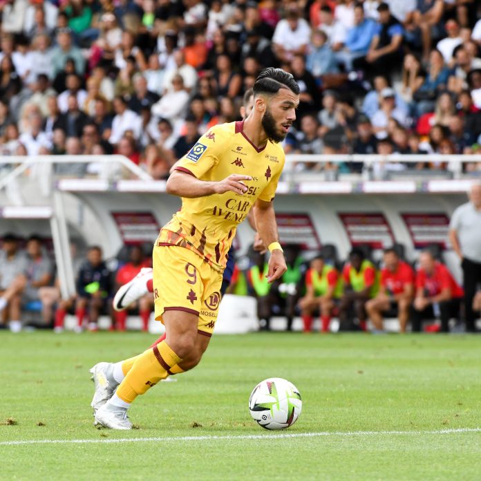 Georges Mikautadze avec Metz face à Clermont