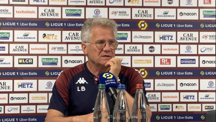 László Bölöni avant Clermont - Metz