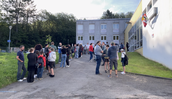 Rentrée des classes au collège d'Algrange