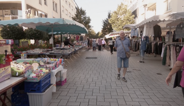La braderie de rentrée à Forbach