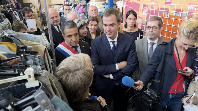 Olivier Véran annonce une aide 20 000 euros pour le Secours populaire d'Hayange