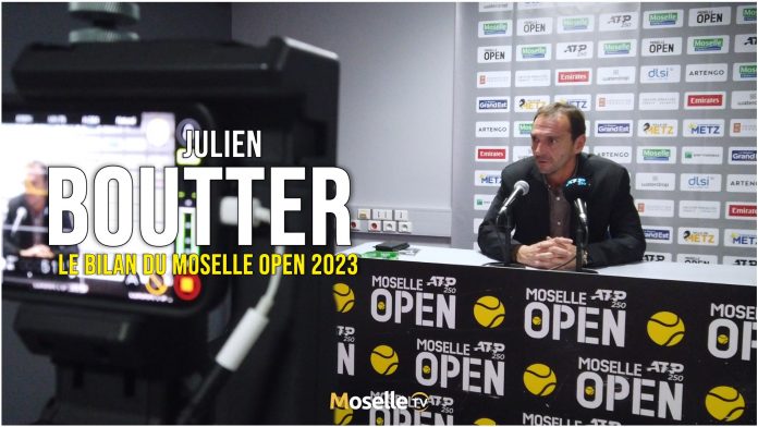 Julien Boutter dresse un premier bilan du Moselle Open 2023