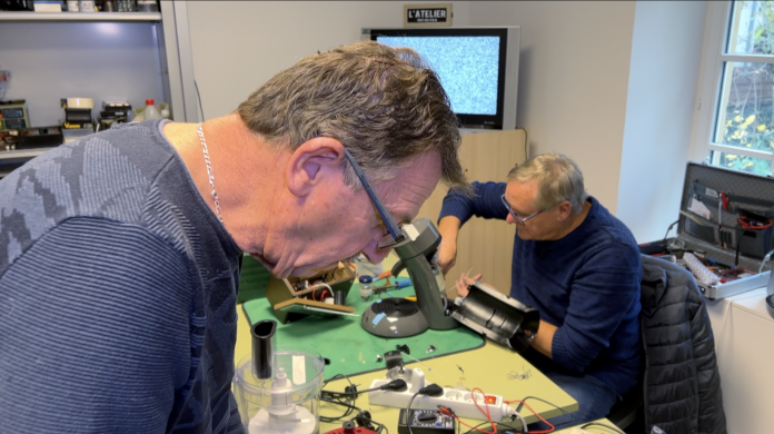 L'atelier de réparation de Daniel et Gérard