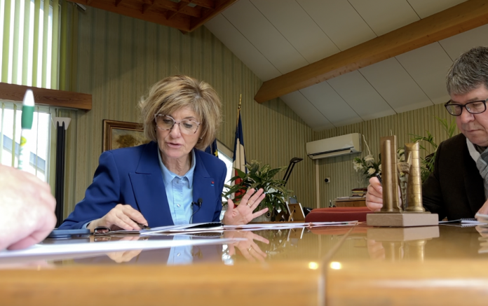 Catherine Belrhiti, sénatrice de la Moselle à la mairie de Réding