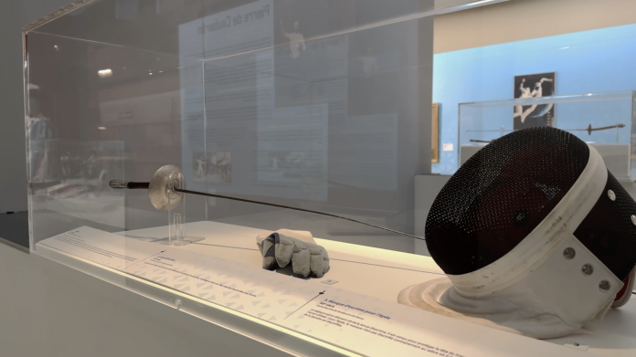 Exposition sur l'escrime à Vic-sur-seille
