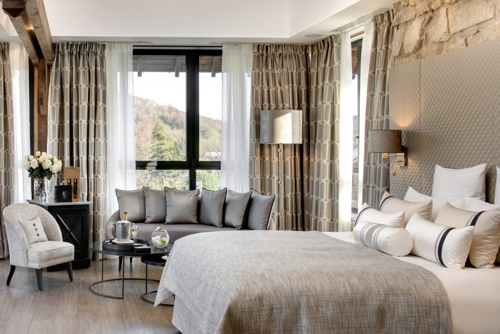 L'une des nouvelles suites du Domaine de la Klauss