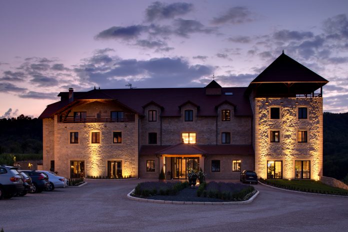 Le Domaine de la Klauss, de nuit