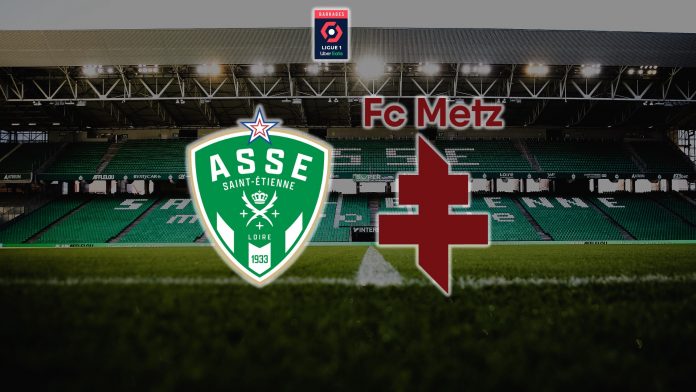 ASSE FC Metz - Barrages aller Ligue 1