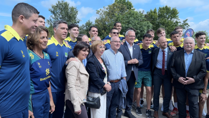 délégation brésilienne Volley-Ball