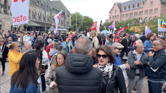 Manif contre l'extrême-droite