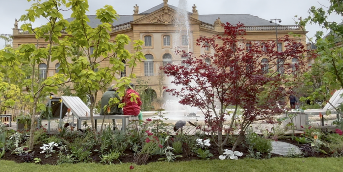 Metz : un jardin éphémère et autonome
