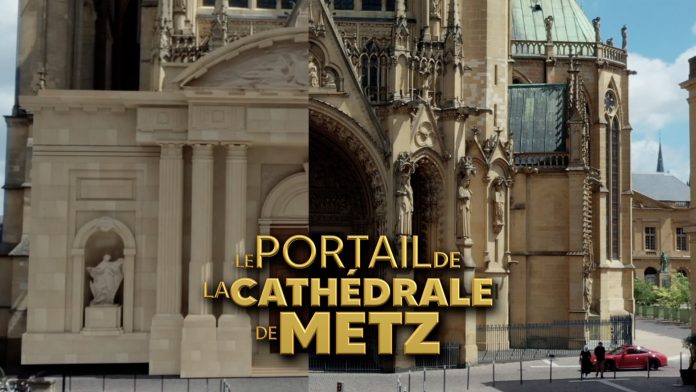 le portail de la cathédrale de Metz