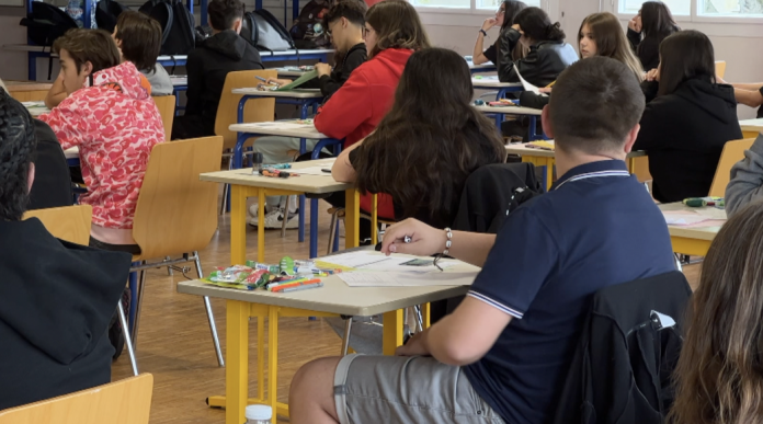 Salle d'examen du brevet