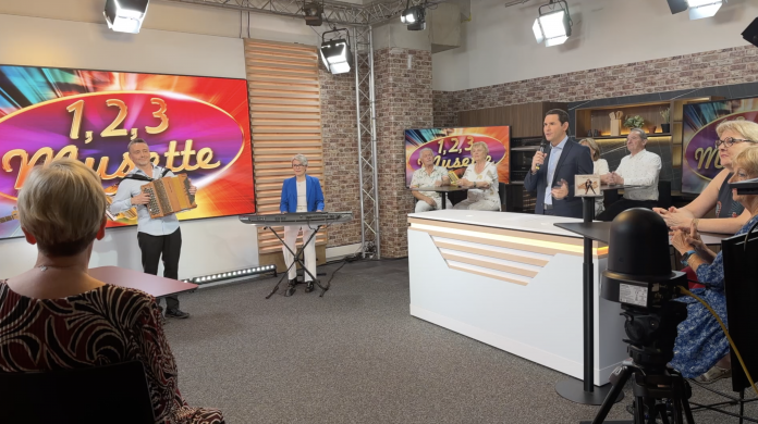 Les coulisses de l'émission 1,2,3 Musette