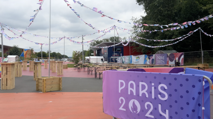 La fan zone des Jeux olympiques s'installe à Amnéville