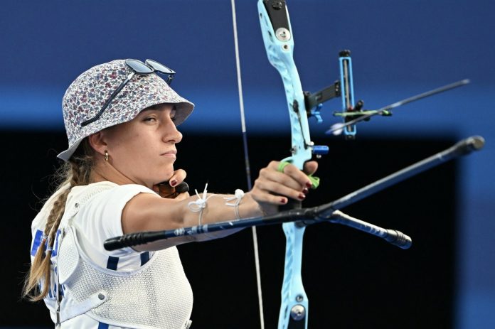 Lisa Barbelin Tir à l'arc Jeux Olympiques