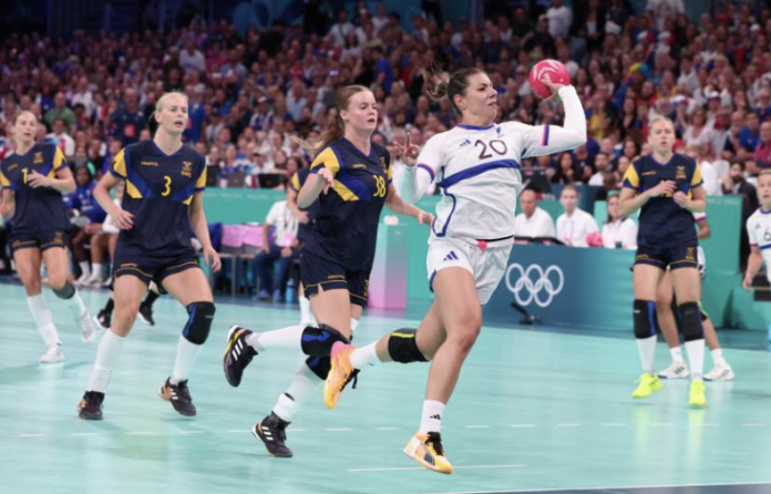 Laura Flippes Messines Handball France jeux olympiques