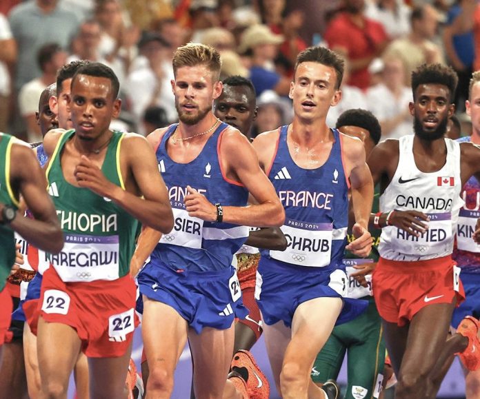 Défaillance pour Yann Schrub au 10 000 mètres, il abandonne la course ! 5 000 mètres 10 000 mètres Jeux Olympiques