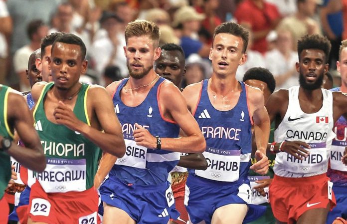 Défaillance pour Yann Schrub au 10 000 mètres, il abandonne la course ! 5 000 mètres 10 000 mètres Jeux Olympiques