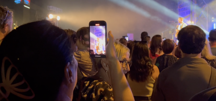 Fan zone : le public a vibré devant les trois têtes d'affiche