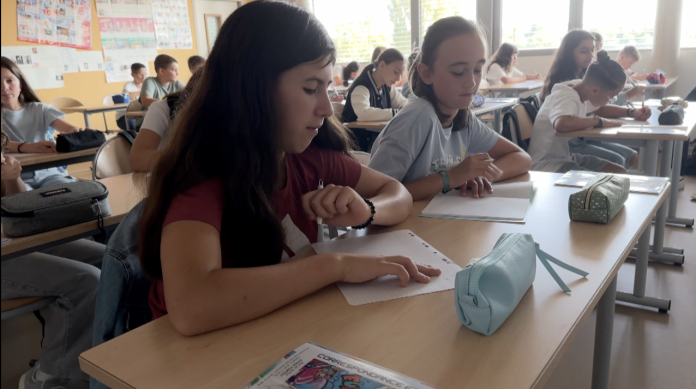 Revivez la rentrée scolaire des 6e au Collège Marie-Curie de Fontoy