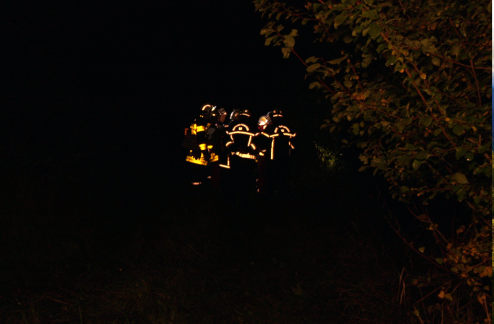 Immersion avec l'unité de sauvetage d'appui et de recherche des pompiers