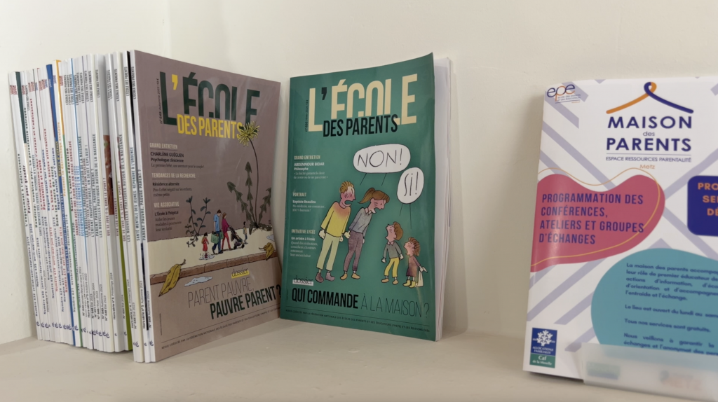 La Maison des Parents, lieu de soutien psychologique