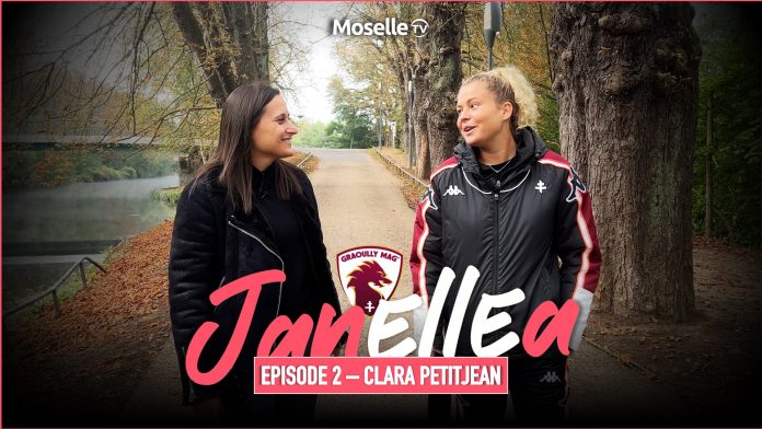 JanELLEa 02 : rituels d'avant-match du FC Metz avec Clara Petitjean
