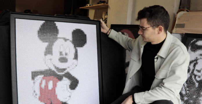 Ce Mosellan réalise des incroyables œuvres d'art avec des dés !