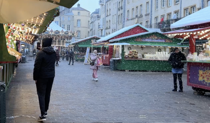 À Metz, le marché de Noël s’éveille enfin !
