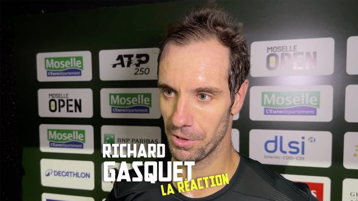 GASQUET Moselle Open réaction