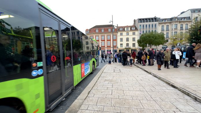 Les bus gratuits le week-end pour se rendre au marché de Noël de Metz