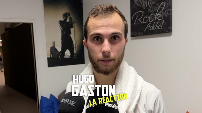 Une réactions Moselle Open Hugo GASTON