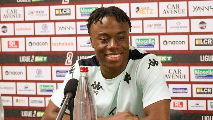 Morgan Bokele, droit devant au FC Metz