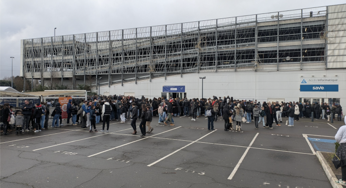 Le Youtubeur Inoxtag présent au Geric de Thionville
