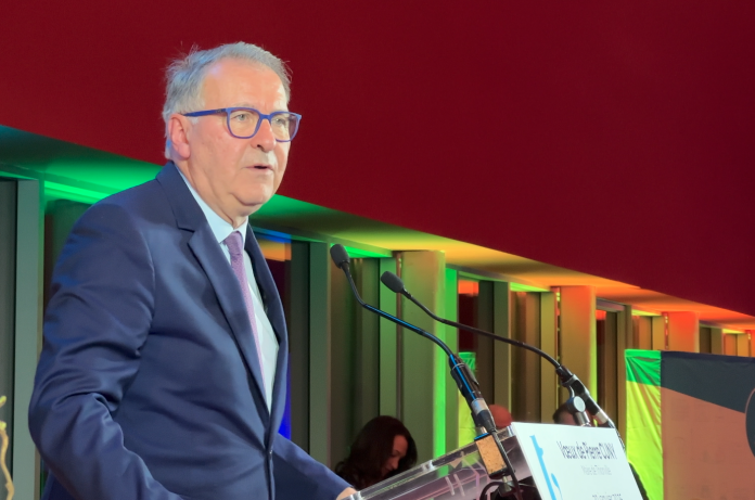 Pierre Cuny parle de 2026 aux voeux de Thionvile