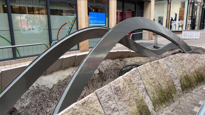 La Serpentine s’installe peu à peu à Metz