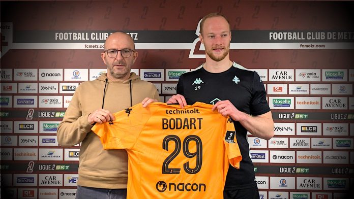 « Tout donner », les premiers pas d'Arnaud Bodart au FC Metz