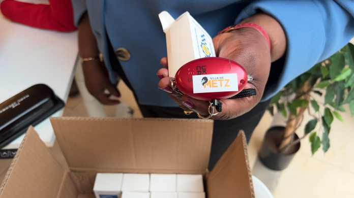Des porte-clés distribués aux femmes à Metz pour leur sécurité