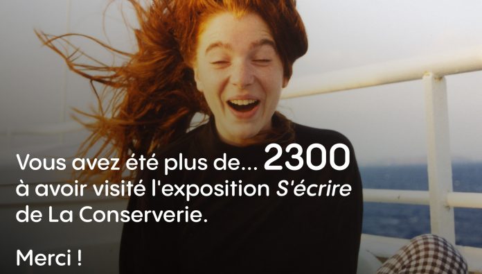 L'exposition S'écrire de la Conserverie, a été appréciée par 2 300 visiteurs