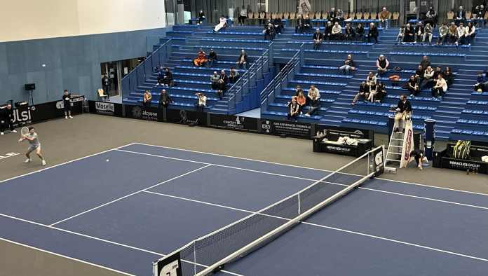 thionville open, lucas van assche abandonne