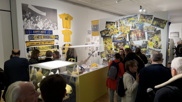 Une exposition inédite de Metz Handball à la cour d'or