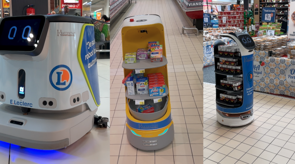 Quand les robots s’invitent dans les hypermarchés