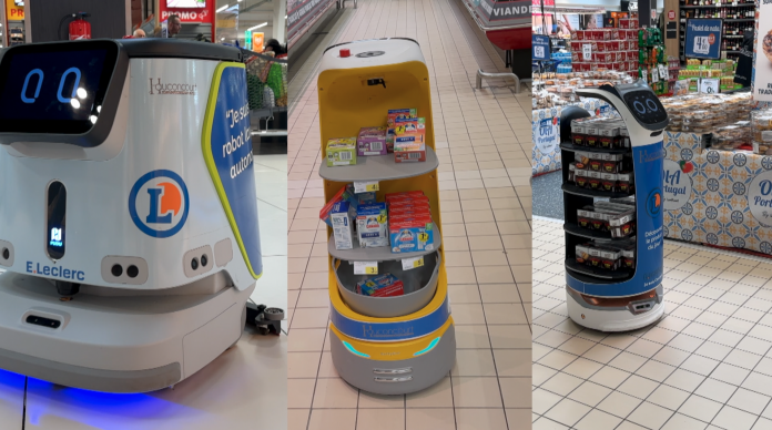 Quand les robots s’invitent dans les hypermarchés
