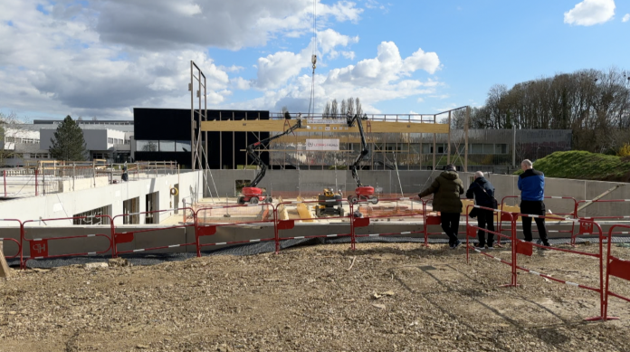 Découvrez les travaux du futur pôle de gymnastique de Metz !