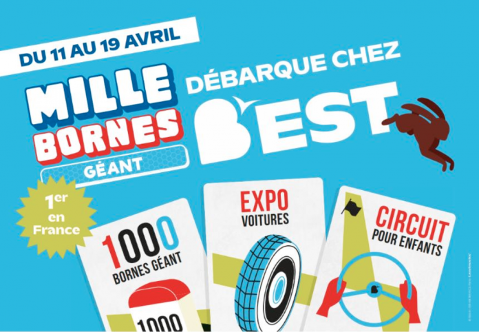 Le jeu 1000 bornes s'invite en grand à B'Est